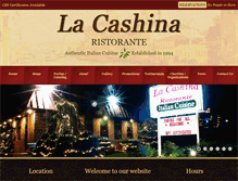 Tablet Screenshot of lacashina.com